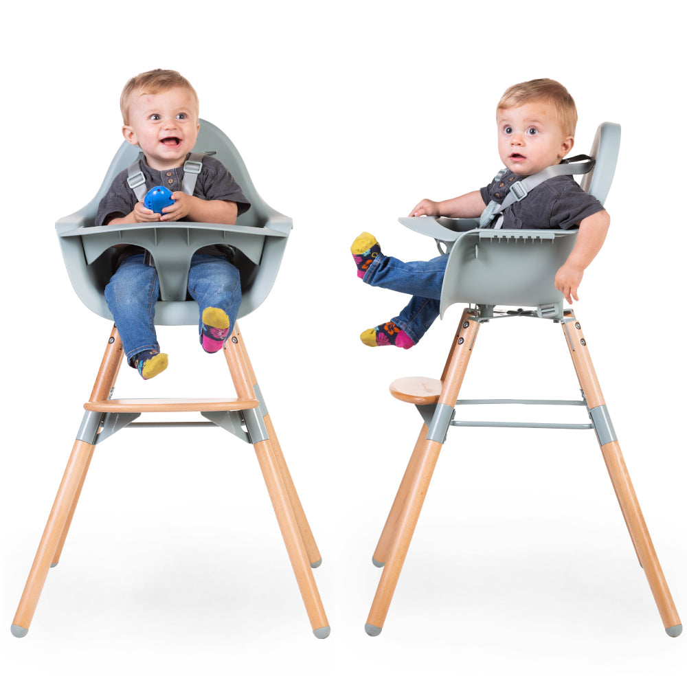 Scaun de masa reglabil in inaltime Childhome Evolu 2 Natural Menta