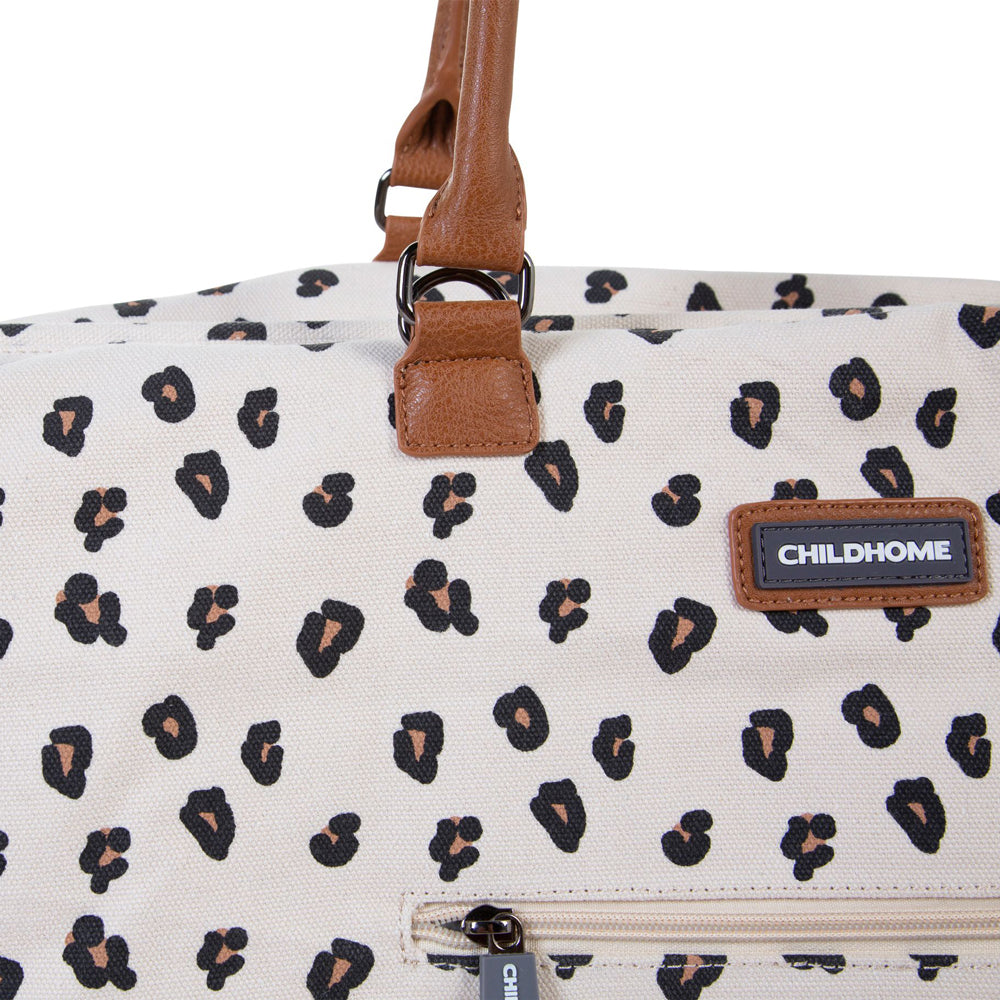 Geanta de infasat Childhome Mommy Bag Leopard