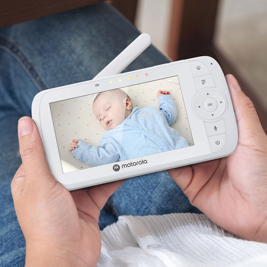 Video monitor digital Motorola VM35 ecran 5 inch cu 5 sunete din natură