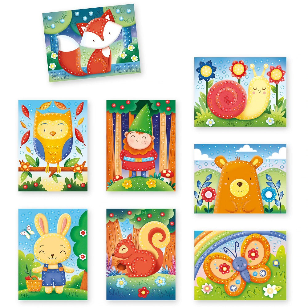 Quercetti Mosaic Pin Padure