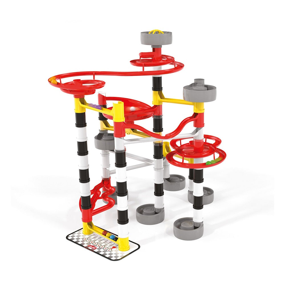 Pista cu bile Quercetti Migoga Race Marble Run – traseu cu grilă de sosire