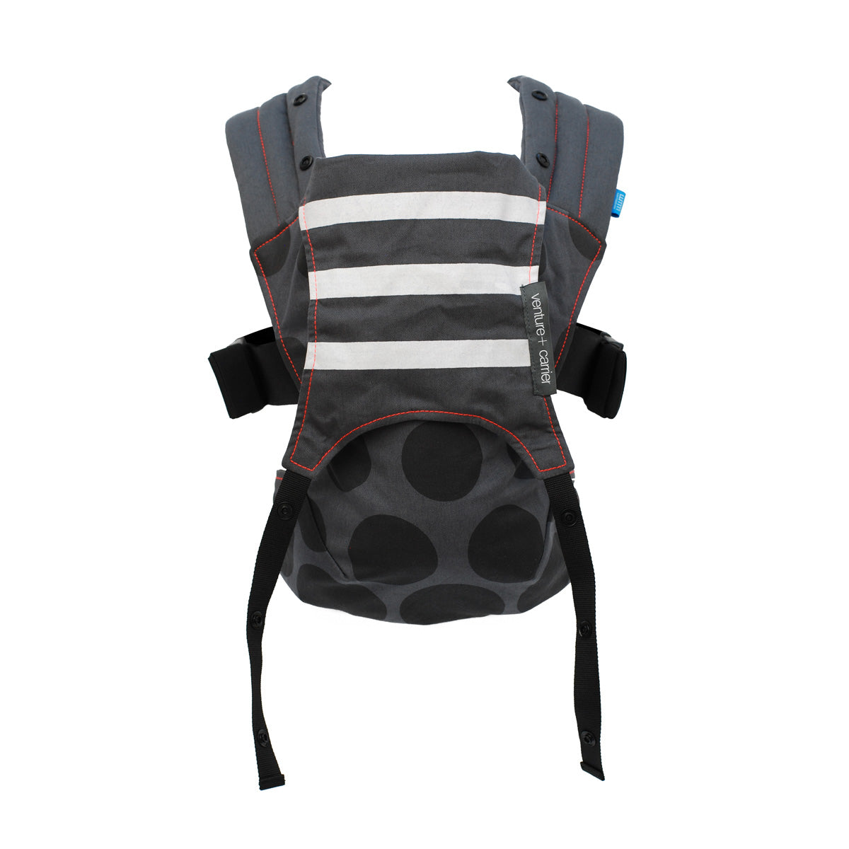 Sistem de purtare Venture Charcoal Grey Black Zigag