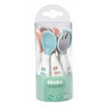 Set 6 lingurite si 4 furculite Beaba Blue