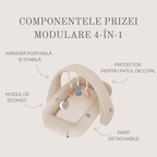 Baby Nest modular Sleepee cu arcada de jucarii