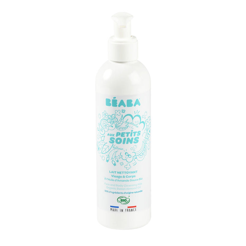 Lapte de curatare fata si corp pentru bebelusi Beaba 250 ml