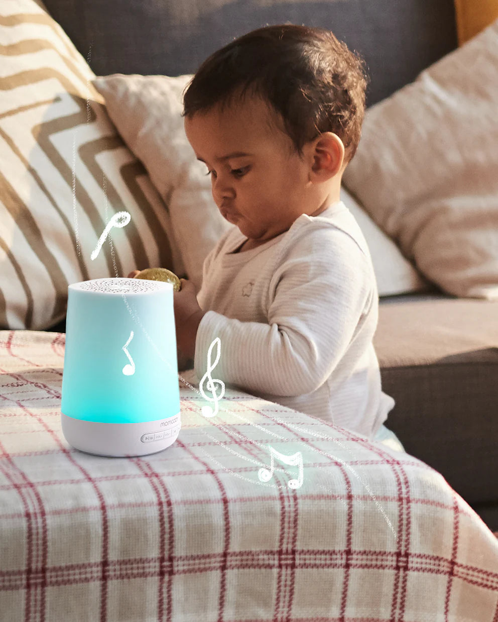 Momcozy SMART 2 in 1, control din aplicatie