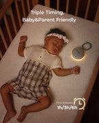Aparat white noise Momcozy, lumina chihlimbar