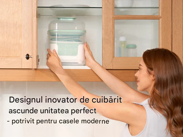 Aparat Sterilizator și Uscător de biberoane compact 4 în 1 - MOMCOZY