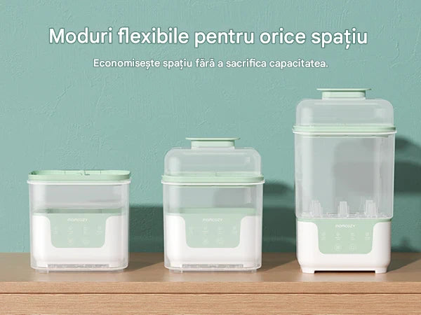 Aparat Sterilizator și Uscător de biberoane compact 4 în 1 - MOMCOZY