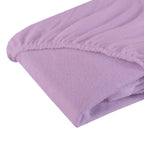 Cearșaf cu elastic din frotir Fiki Miki 120 x 60 cm, mov - imagine 2