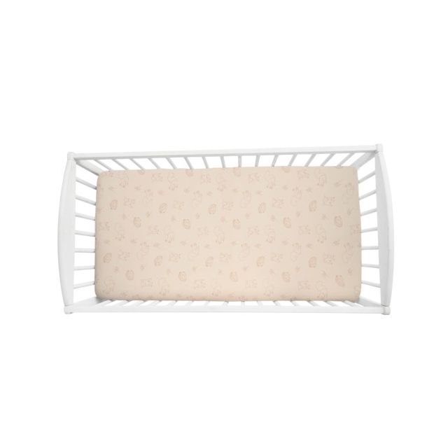 Cearsaf Bumbac cu elastic pentru patut 120 × 60