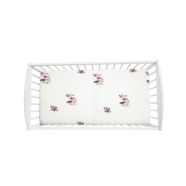 Cearsaf Bumbac cu elastic pentru patut 120 × 60
