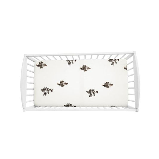 Cearsaf Bumbac cu elastic pentru patut 120 × 60