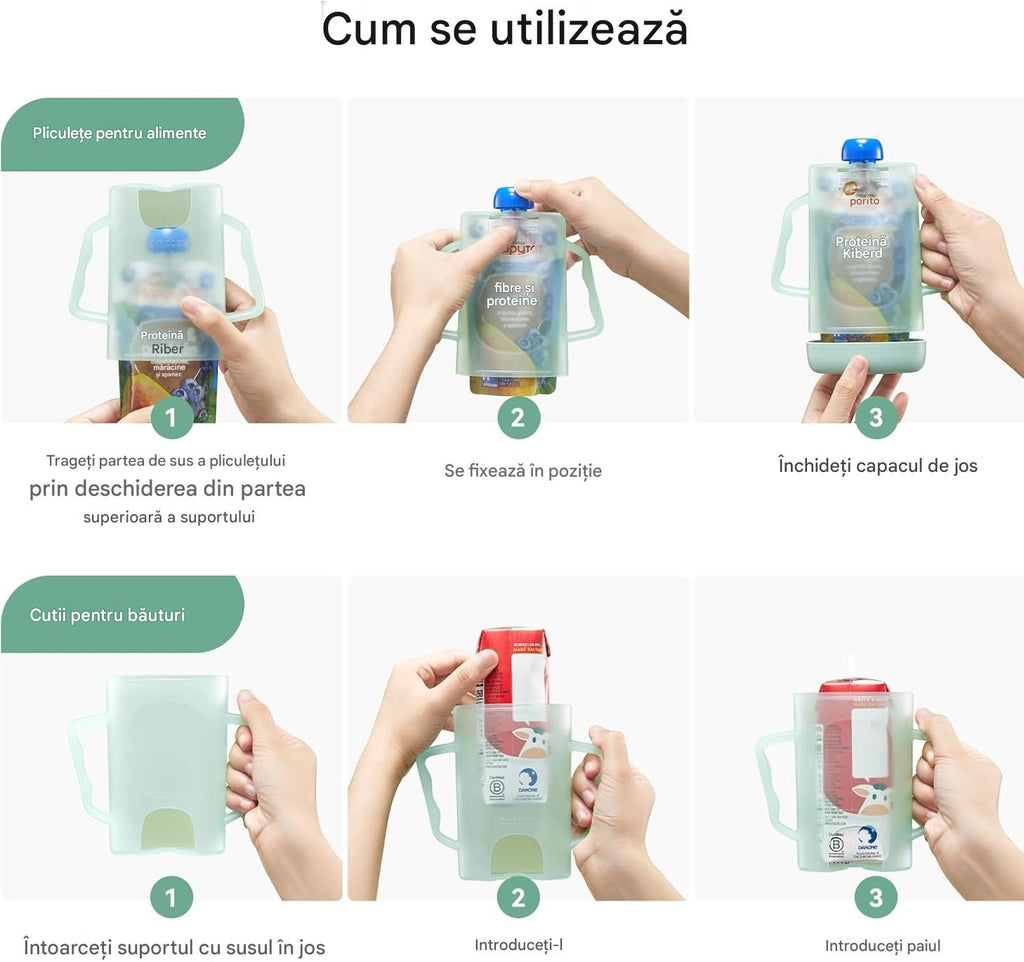 Suport pungi piure si cutii de suc Momcozy