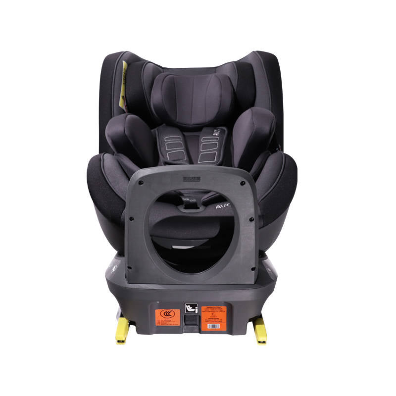 Scaun auto Avova Sperber-Fix i-Size Grey Black