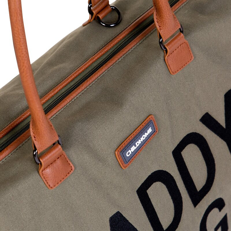 Geanta de infasat Childhome Daddy Bag Kaki