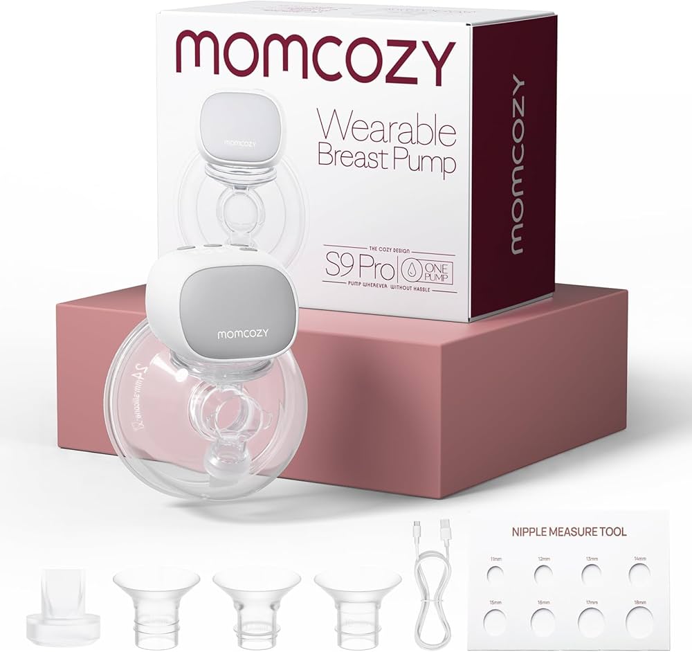 Pompa de San Portabila Single Momcozy S9 Pro Gri 1 buc