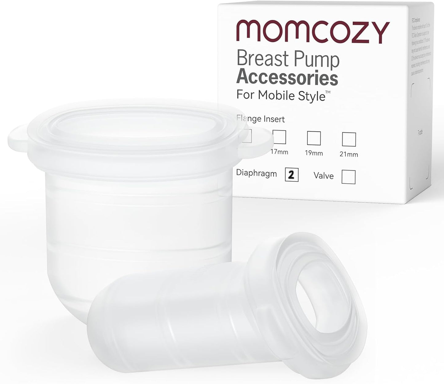 Set 2 Diafragme de Schimb pentru Pompa de San Portabila MOMCOZY M6