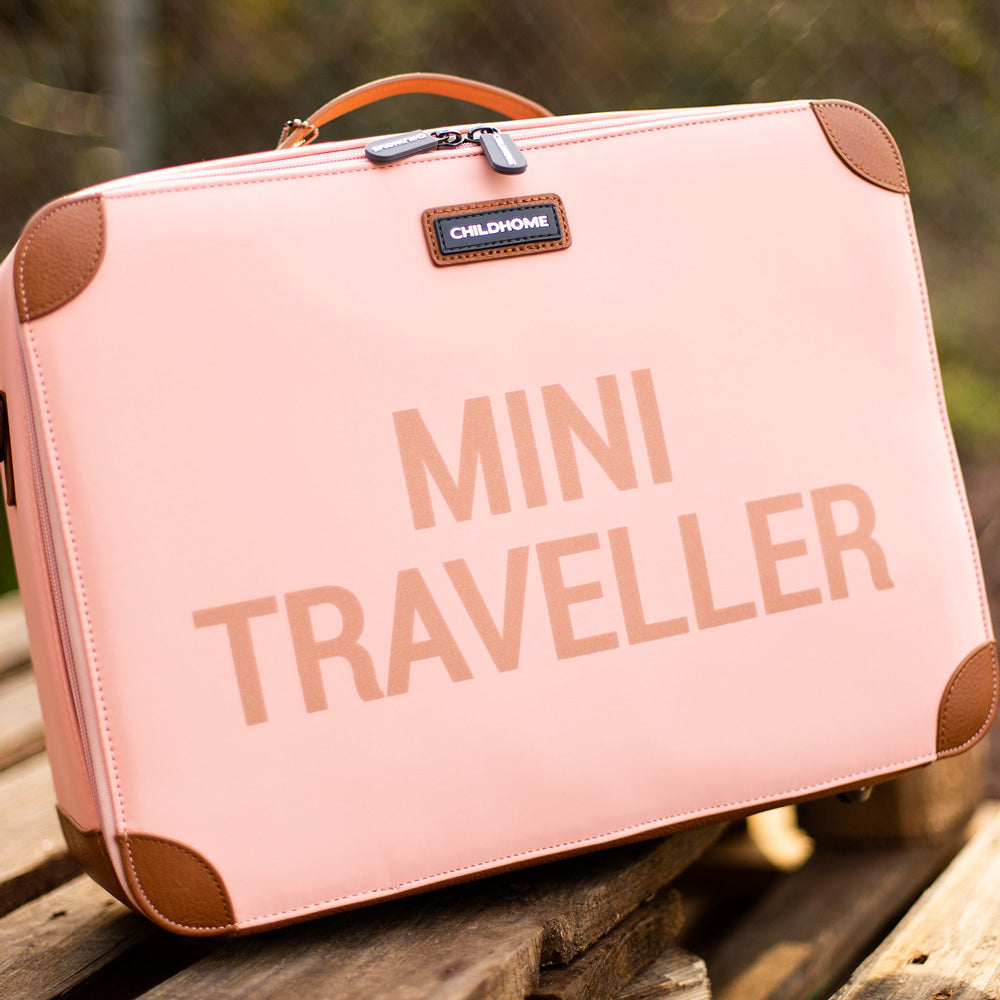 Valiza pentru copii Childhome Mini Traveller Roz