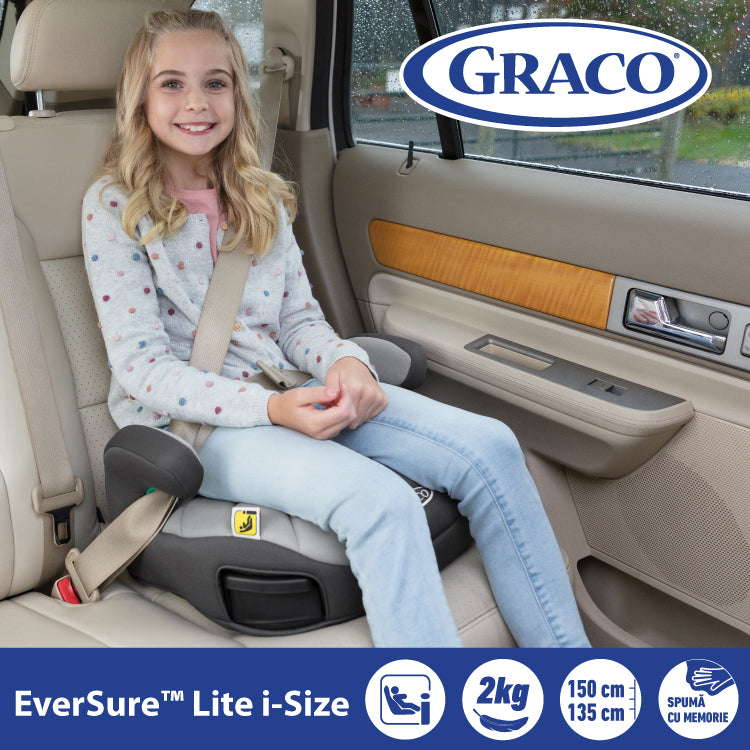 Inaltator Auto Graco EverSure Lite i-Size Cherry