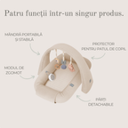 Baby Nest modular Sleepee cu arcada de jucarii