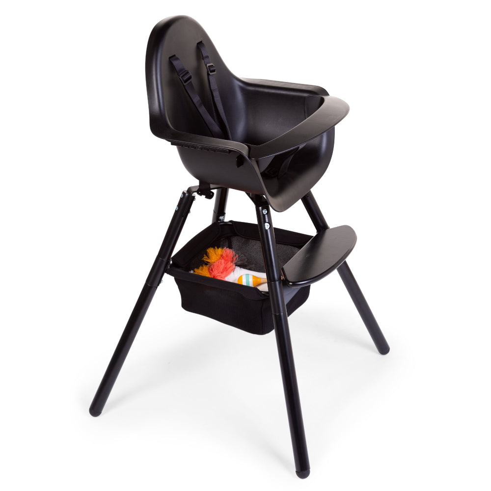 Cos accesorii pentru scaun de masa Childhome Evolu, Negru