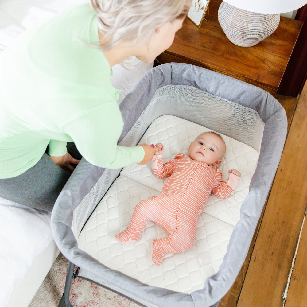 Patut de calatorie Graco Side by Side 2 in 1 0-6 luni