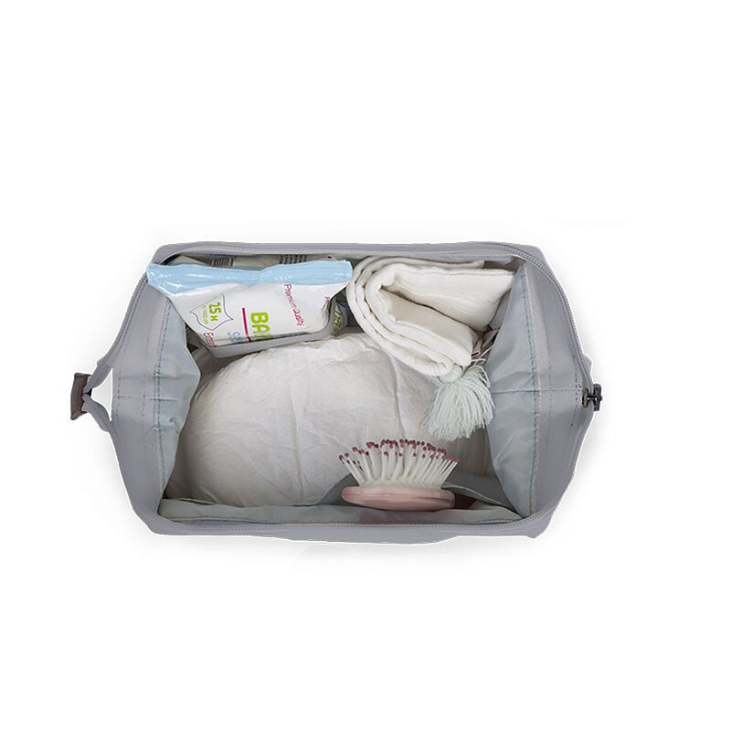 Geantă Toaletă Childhome Baby Necessities Gri Impermeabilă Organizare