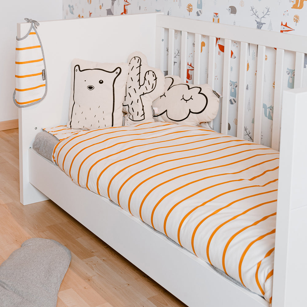 Patut Childhome Quadro White 70x140 cm, MDF Alb