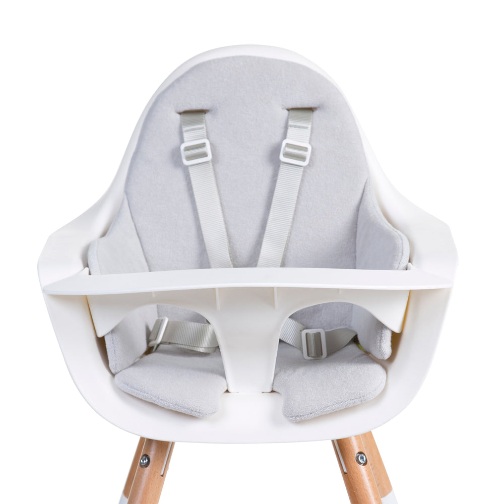 Perna scaun de masa Childhome Evolu Tricot Gri