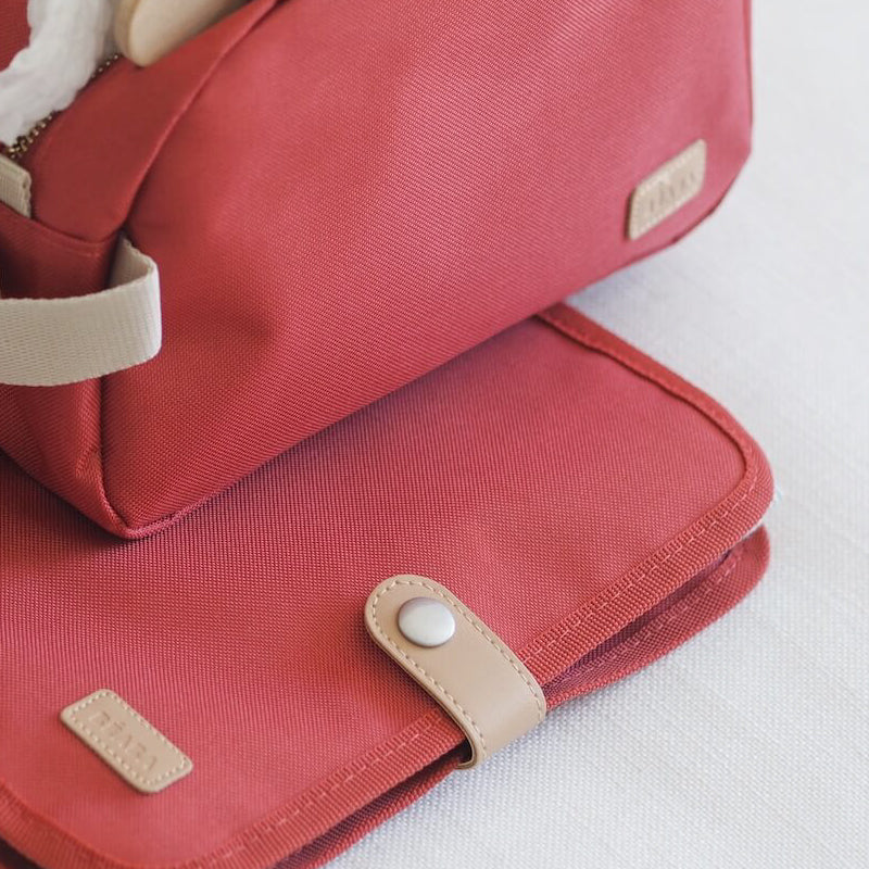 Mapa Carnet de Vaccinari 17.5x25 cm Beaba Terracotta