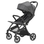 Cărucior sport Avova City Ranger – Dolphin Grey, vedere din față și lateral
