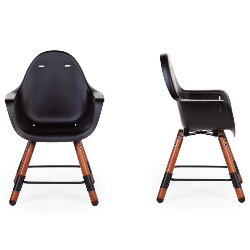 Scaun de masa reglabil in inaltime Childhome Evolu 2 Nuc Negru