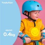 Casca protectie Yvolution 44-52 cm Blue