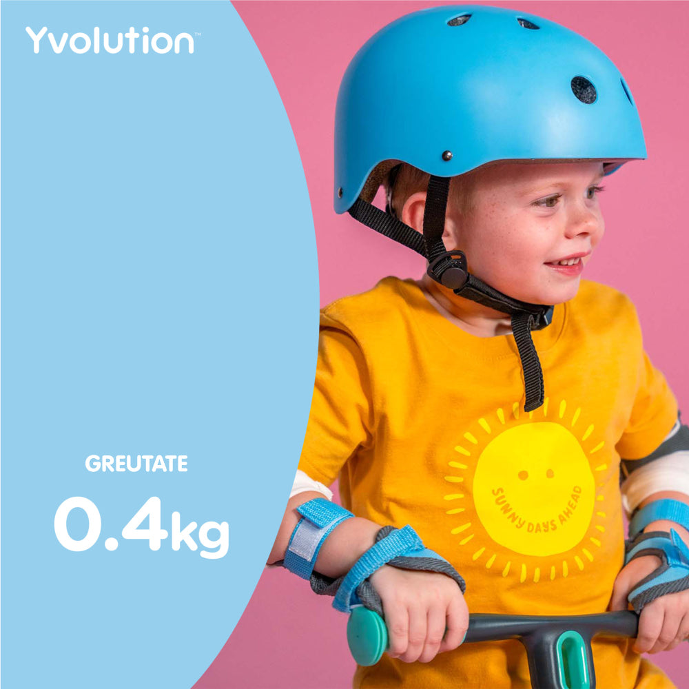 Casca protectie Yvolution 44-52 cm Blue