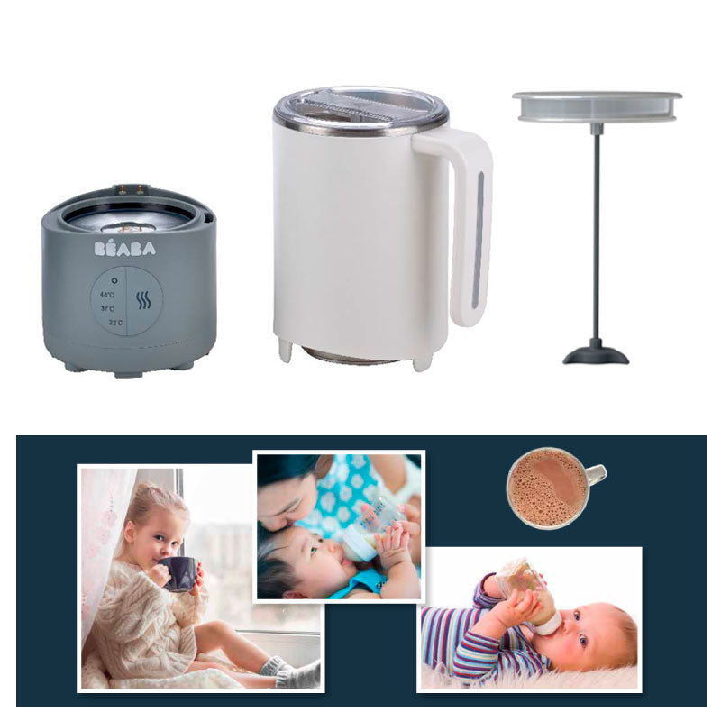 Preparator lapte MilkPrep White Grey