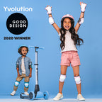 Trotineta cu 3 roti Yvolution Y Glider Nua pliabila cu LED 3-10 ani