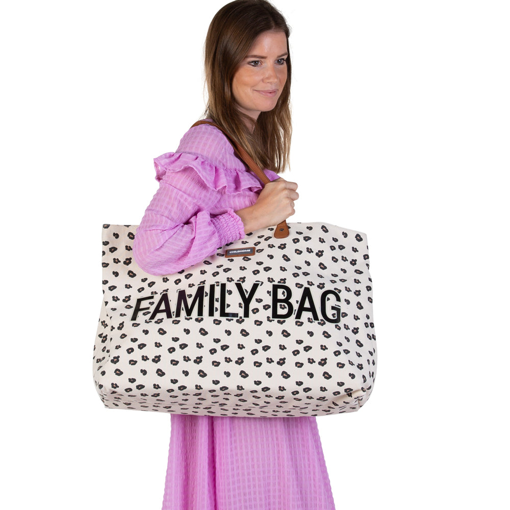 Geanta Childhome Family Bag Leopard