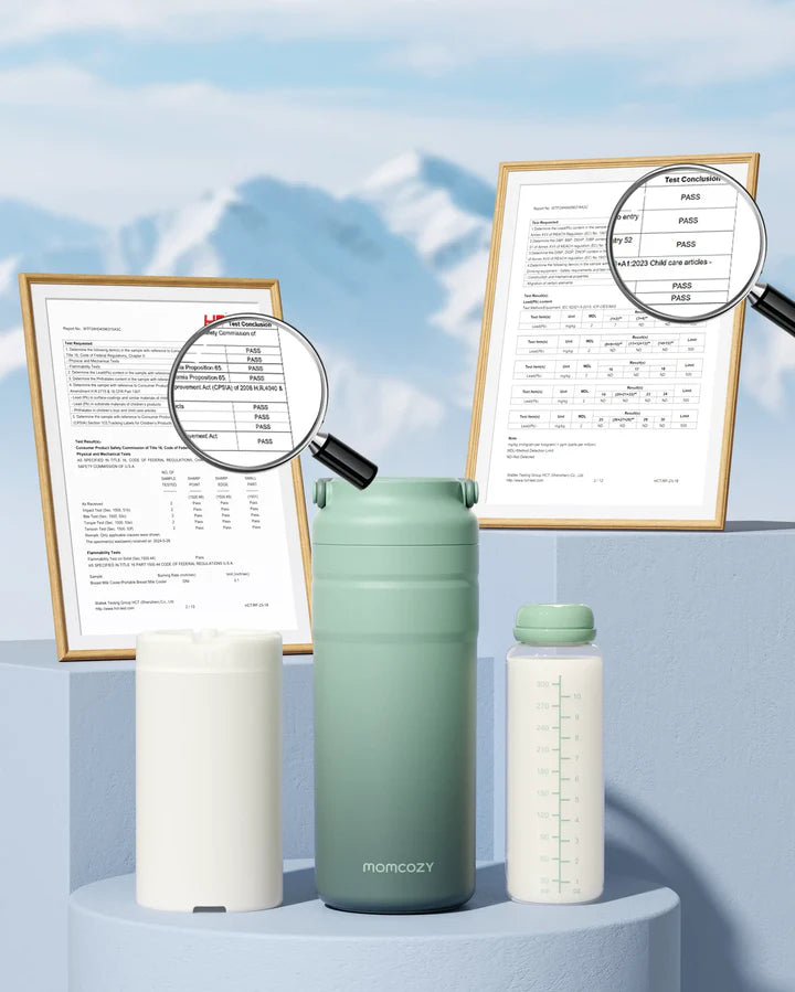 Termos racitor lapte matern Momcozy Milk Cooler