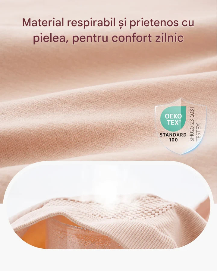 Set 3 Chiloti Maternitate Talie Inalta Momcozy Suport Abdominal XL