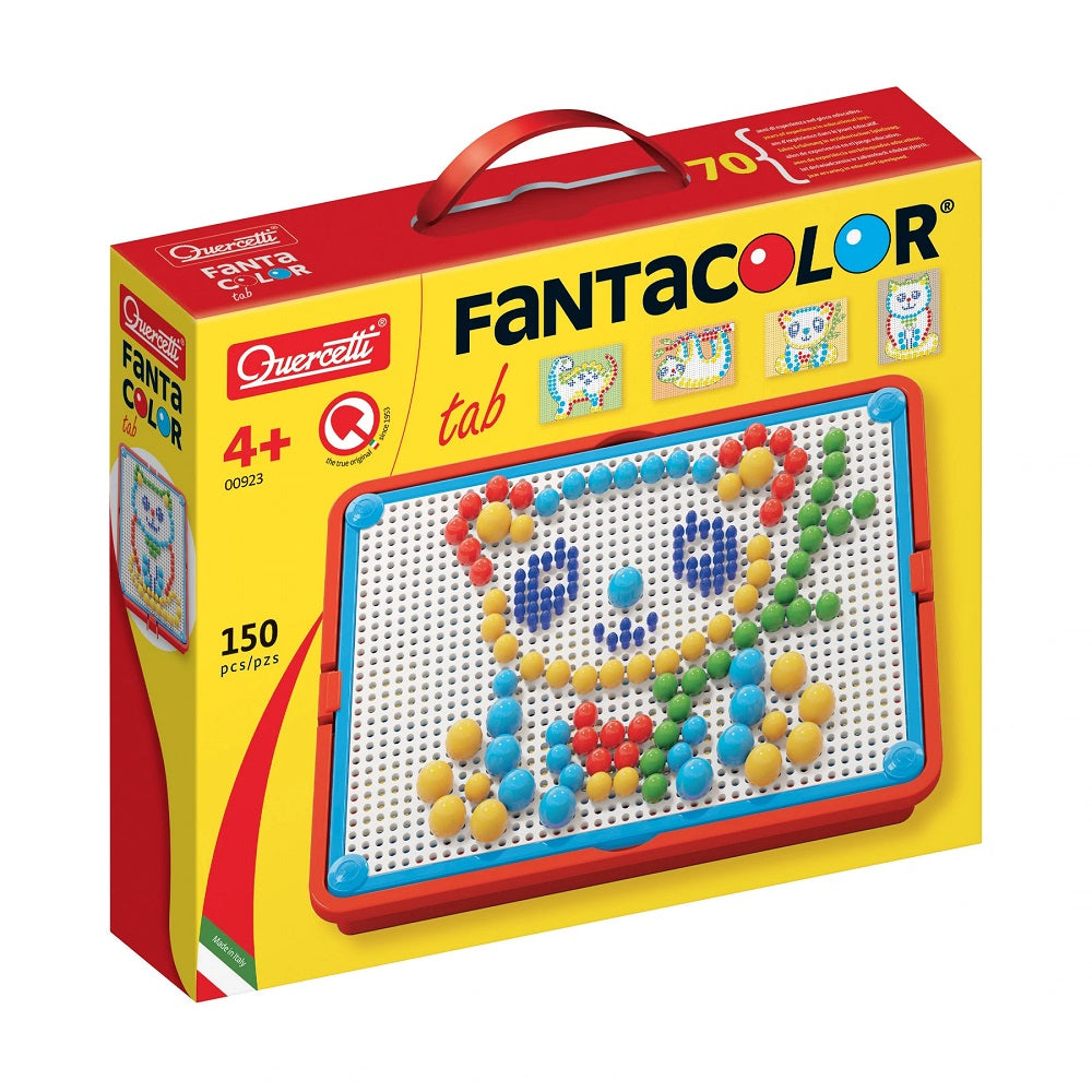 Joc mozaic Quercetti Fantacolor Tab D5/10/15 – cutia Fantacolor Tab D5/10/15