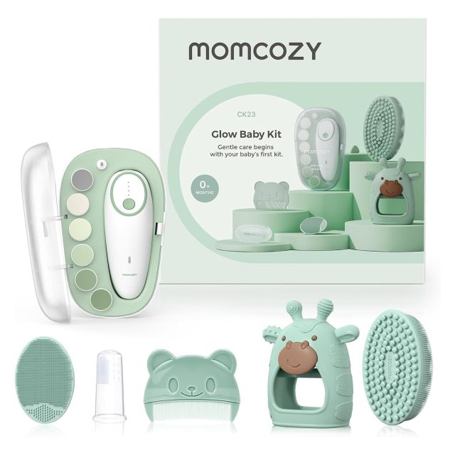 Set Ingrijire Nou Nascut 6 Piese Momcozy Glow Baby Kit
