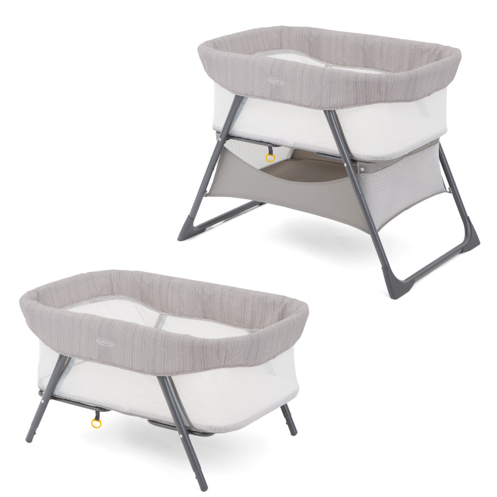 Patut de calatorie Graco Side by Side 2 in 1 0-6 luni