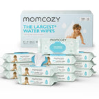 Servetele umede pe baza de apa Momcozy Extralarge