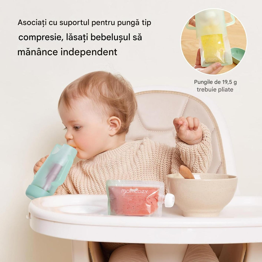 Pungi reutilizabile alimente bebelusi Momcozy
