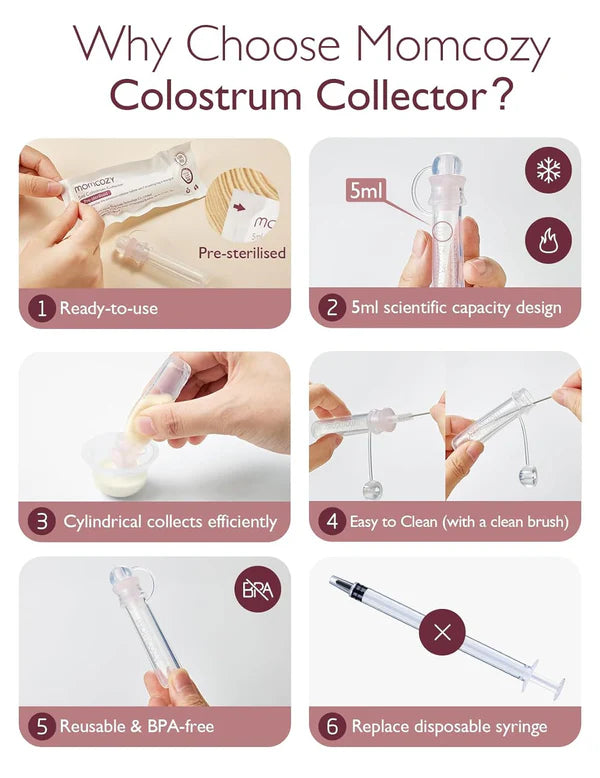 Kit colector colostru Momcozy