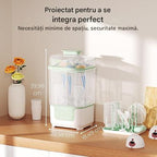 Momcozy BS04 detaliu capac si sistem abur sterilizare