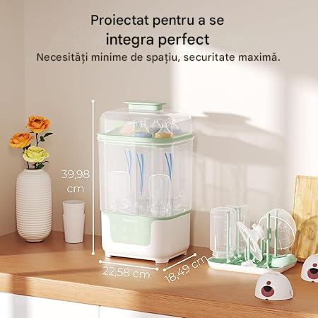 Aparat Sterilizator și Uscător de biberoane compact 4 în 1 - MOMCOZY