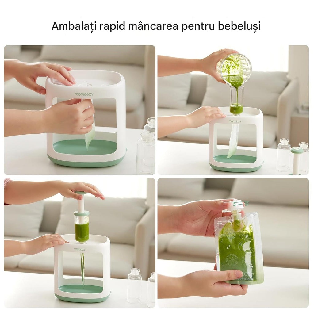 Pungi reutilizabile alimente bebelusi Momcozy