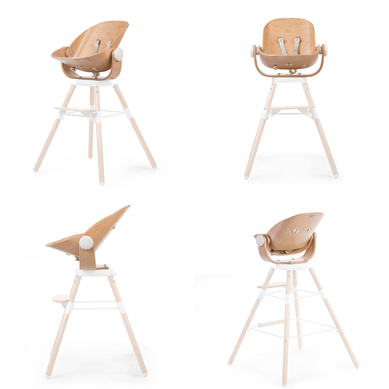 Sezut nou-nascut pentru scaun de masa Childhome Evolu 2 Evolu One.80, Natural Alb